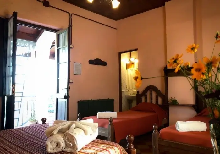 Habitación cuádruple balcon