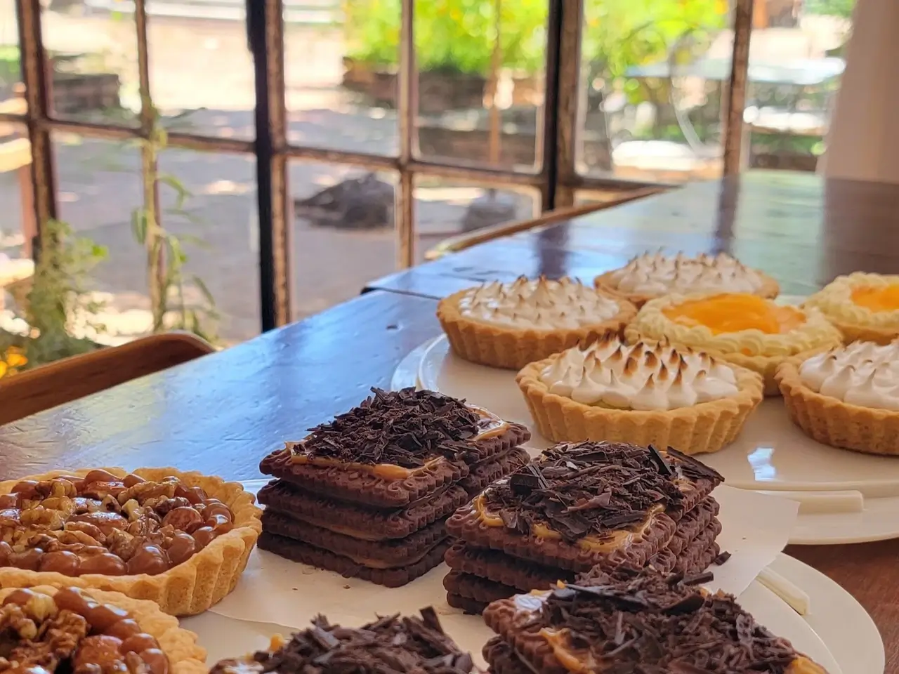 Merienda con café y opciones caseras